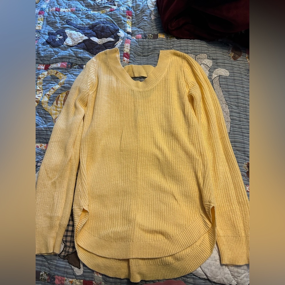 💥Kismet Yellow Women's Sweater